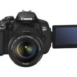 EOS 650D FRT LCD OPEN w EF-S 18-135mm