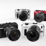 EOS M AMBIENT FRT ALL COLOURS w EF-M 18-55mm IS STM EOS M AMBIENT FRT ALL COLOURS w EF-M 18-55mm IS STM