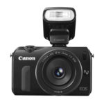 EOS M BLACK FRT w EF-M 22mm STM w SPEEDLITE 90EX EOS M BLACK FRT w EF-M 22mm STM w SPEEDLITE 90EX