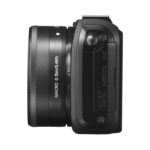 EOS M BLACK SIDE LEFT w EF-M 22mm STM EOS M BLACK SIDE LEFT w EF-M 22mm STM