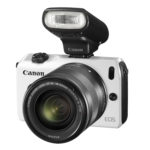 EOS M WHITE FSL w EF-M 18-55mm IS STM w SPEEDLITE 90EX EOS M WHITE FSL w EF-M 18-55mm IS STM w SPEEDLITE 90EX