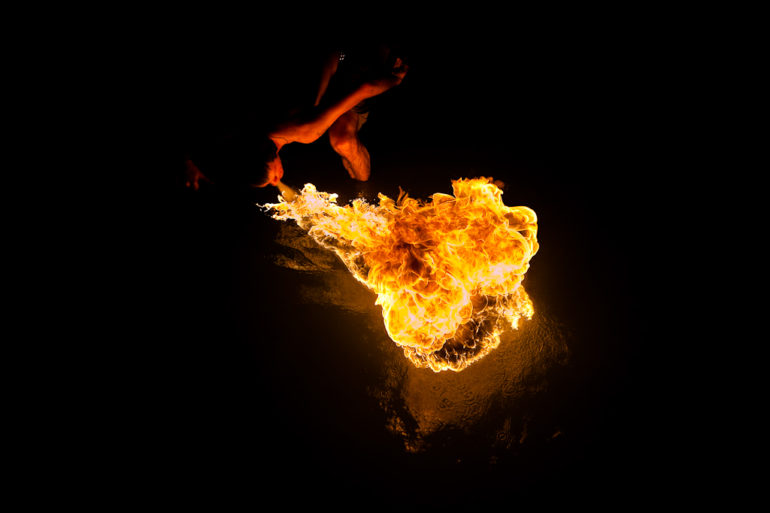 Cracheurs de feu @ Palais de Tokyo par D@dou