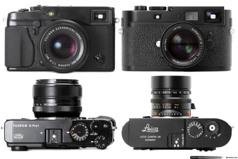 Comparaison Fuji X-Pro 1 - Leica M8