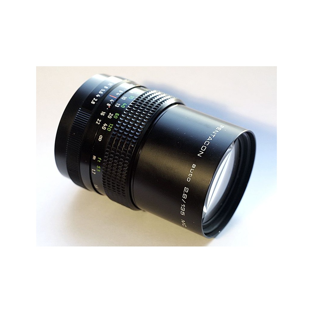 pentacon auto 135mm f2 8 mc