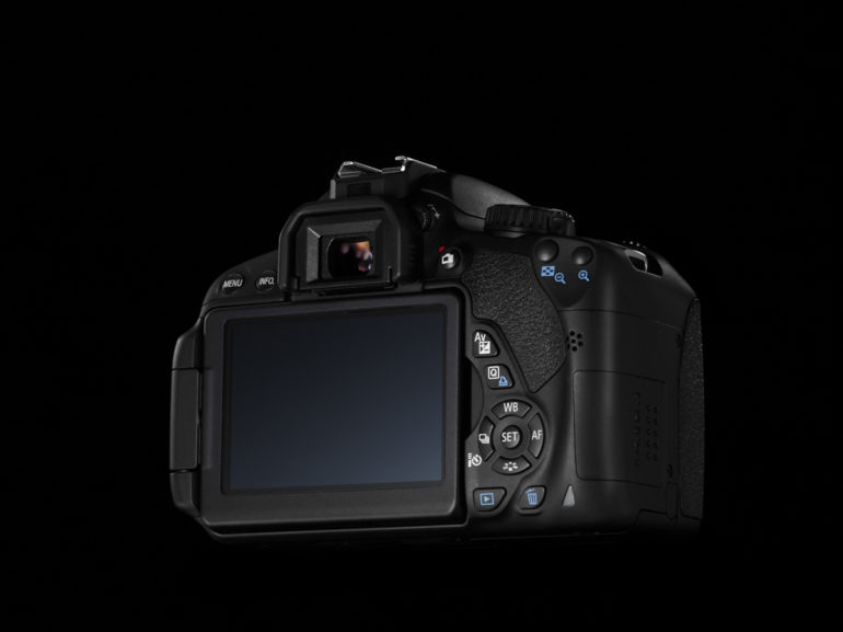 EOS 650D CREATIVE LCD DISPLAY BACK