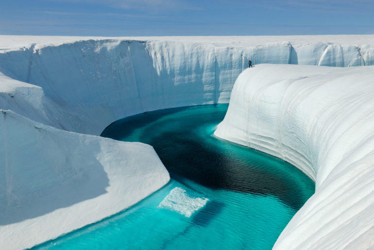 Birthday Canyon, Greenland ice sheet