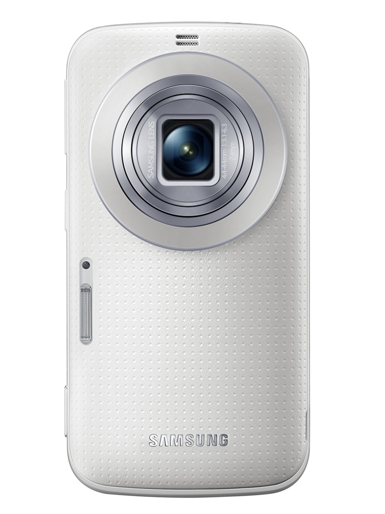 Galaxy K zoom_Shimmery White_02_Lens open