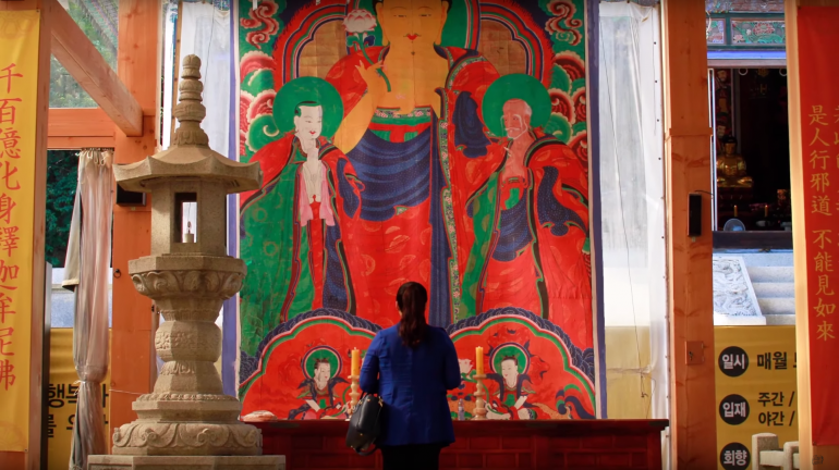 Extrait du film "150 days in Korea" © David Bynch