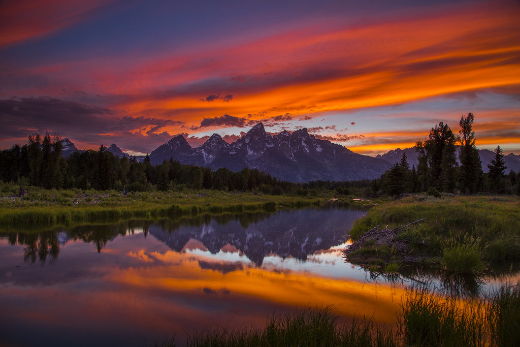 Sunset – Grand Teton National Park - © Xiang & Jie