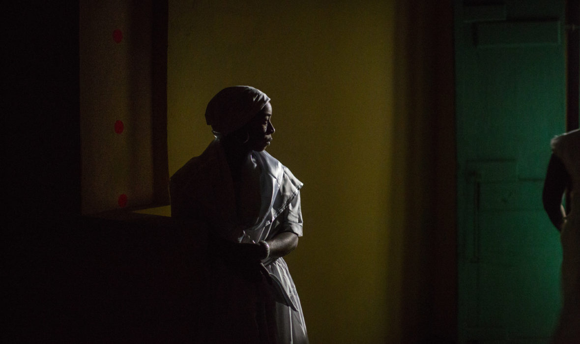 PELERINAGE VAUDOU A SOUVENANCE, HAITI.