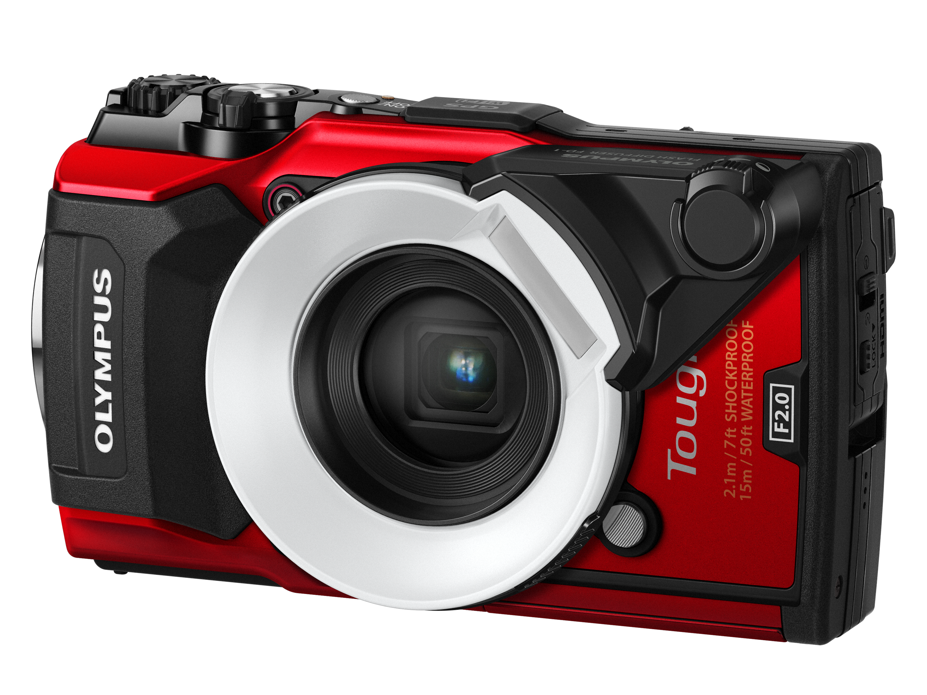 TG5 le nouvel appareil photo tout terrain d'Olympus Lense