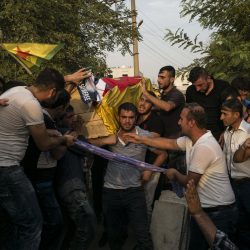 Following the offensive of the jihadist Islamic State organisation and the siege of Iraq's second largest city, Mosul, on the 10th of June 2014, as well as self-proclaimed Caliph, Abu Baker Al Baghdadi's declaration of the Caliphate, which spreads across Syria and Iraq and is ruled by a rigorous and extremist vision of the Islamic law, Kurdish fighters from Iraq, Syria and Turkey have risen against them.In seized territory all over Iraq and Syria, as is the case with Sinjar in the Iraqi Ninivah province, ISIS have captured, enslaved and committed mass murders against minorities like Yazidis, Kurds, or Shia Muslims.Since then, Kurdish fighters from the Turkish outlawed Kurdistan Workers' Party (PKK), and Peshmergas (i.e. the ones who face death) in Iraq, have become the main force fighting the jihadists in northern Syria and northern Iraq, winning successive, important battles and acquiring territories, subsequently making the self-declared Jihadist Caliphate weaker by the day.Nestled between Empires and surrounded by conquerors, Kurdish people inhabiting the Kurdistan regions in Turkey, Iraq, Syria, as well as Iran,  have been envisioning the creation of an Independent State for a hundred years, and for the first time, today, they feel closer to realising their dream. The pictures of this on-going documentary project are being taken in Iraq, Syria, and Turkey, as of August 2014.Following the offensive of the jihadist Islamic State organisation and the siege of Iraq's second largest city, Mosul, on the 10th of June 2014, as well as self-proclaimed Caliph, Abu Baker Al Baghdadi's declaration of the Caliphate, which spreads across Syria and Iraq and is ruled by a rigorous and extremist vision of the Islamic law, Kurdish fighters from Iraq, Syria and Turkey have risen against them.In seized territory all over Iraq and Syria, as is the case with Sinjar in the Iraqi Ninivah province, ISIS have captured, enslaved and committed mass murders against minorities like Yazidis, Kurds, or Shia Muslims.Since then, Kurdish fighters from the Turkish outlawed Kurdistan Workers' Party (PKK), and Peshmergas (i.e. the ones who face death) in Iraq, have become the main force fighting the jihadists in northern Syria and northern Iraq, winning successive, important battles and acquiring territories, subsequently making the self-declared Jihadist Caliphate weaker by the day.Nestled between Empires and surrounded by conquerors, Kurdish people inhabiting the Kurdistan regions in Turkey, Iraq, Syria, as well as Iran,  have been envisioning the creation of an Independent State for a hundred years, and for the first time, today, they feel closer to realising their dream. The pictures of this on-going documentary project are being taken in Iraq, Syria, and Turkey, as of August 2014.