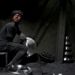 Childhood covered with metal dust