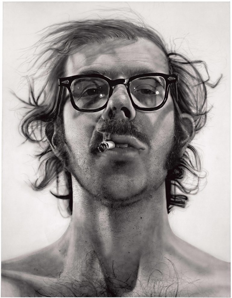 Big Self-Portrait © Chuck Close, courtesy Pace Gallery