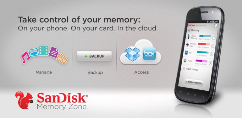 android-sandisk-memory-zone