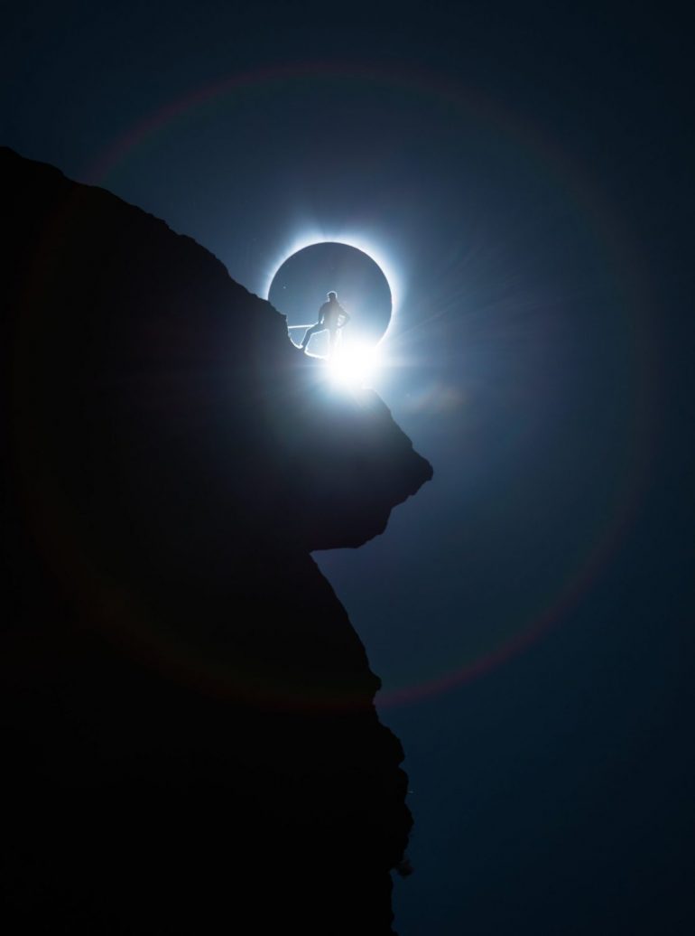 Smith Rock Goal Zero eclipse shoot