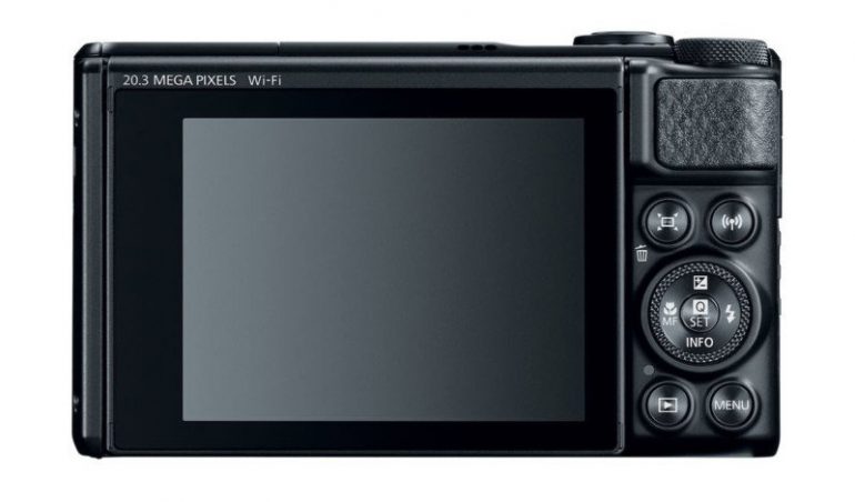 canon SX740 HS_back