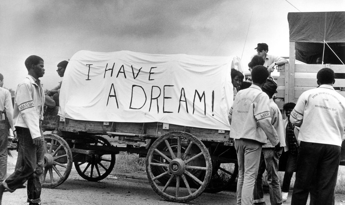Mule train Leaves for Washington Poor Peoples March Ernest Withers