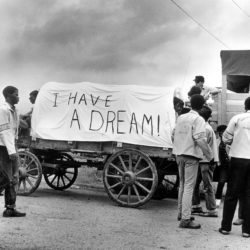 Mule train Leaves for Washington Poor Peoples March Ernest Withers