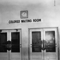 Segregated waiting room in Memphis bus station Ernest Withers