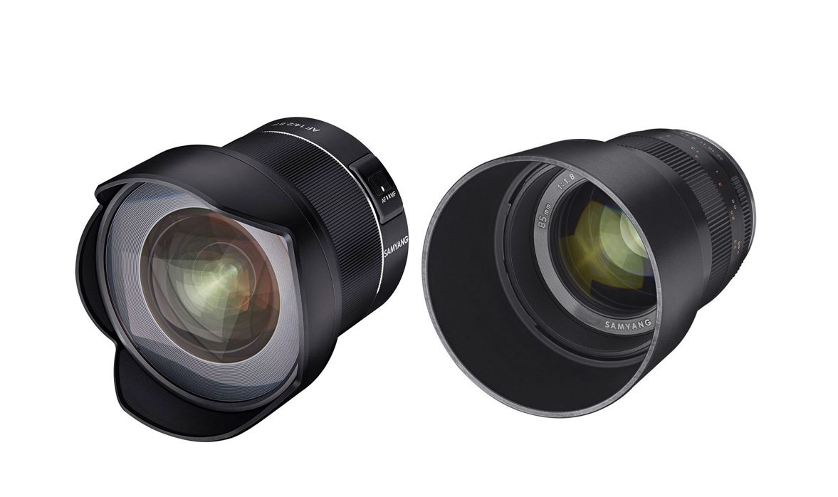 samyang 14mm et 85mm