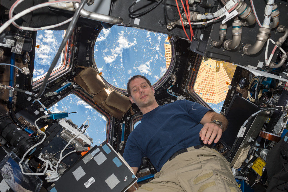 vue depuis la station orbitale internationale. ESA_NASA. 2017