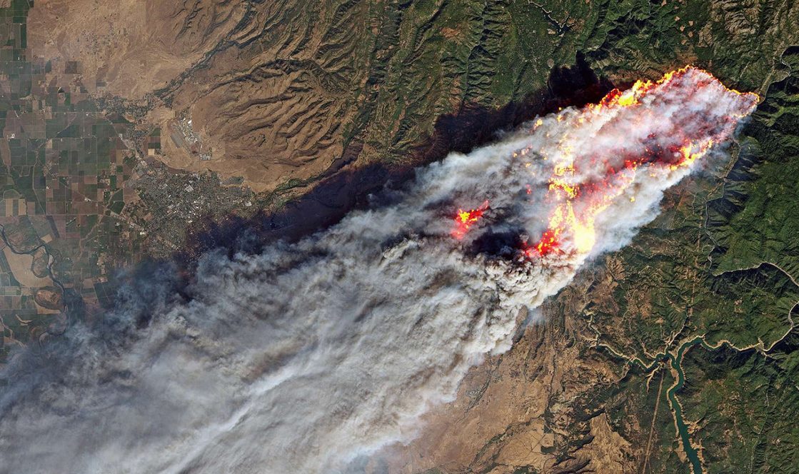 En images les incendies meurtriers de Californie vus depuis l’espace