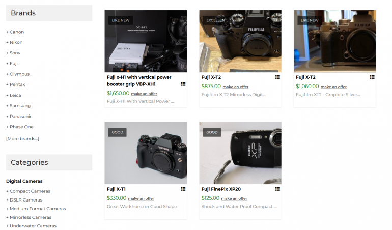Screenshot_2018-11-19 Shop Used Photography Gear - Brand Fuji - Gear Offer