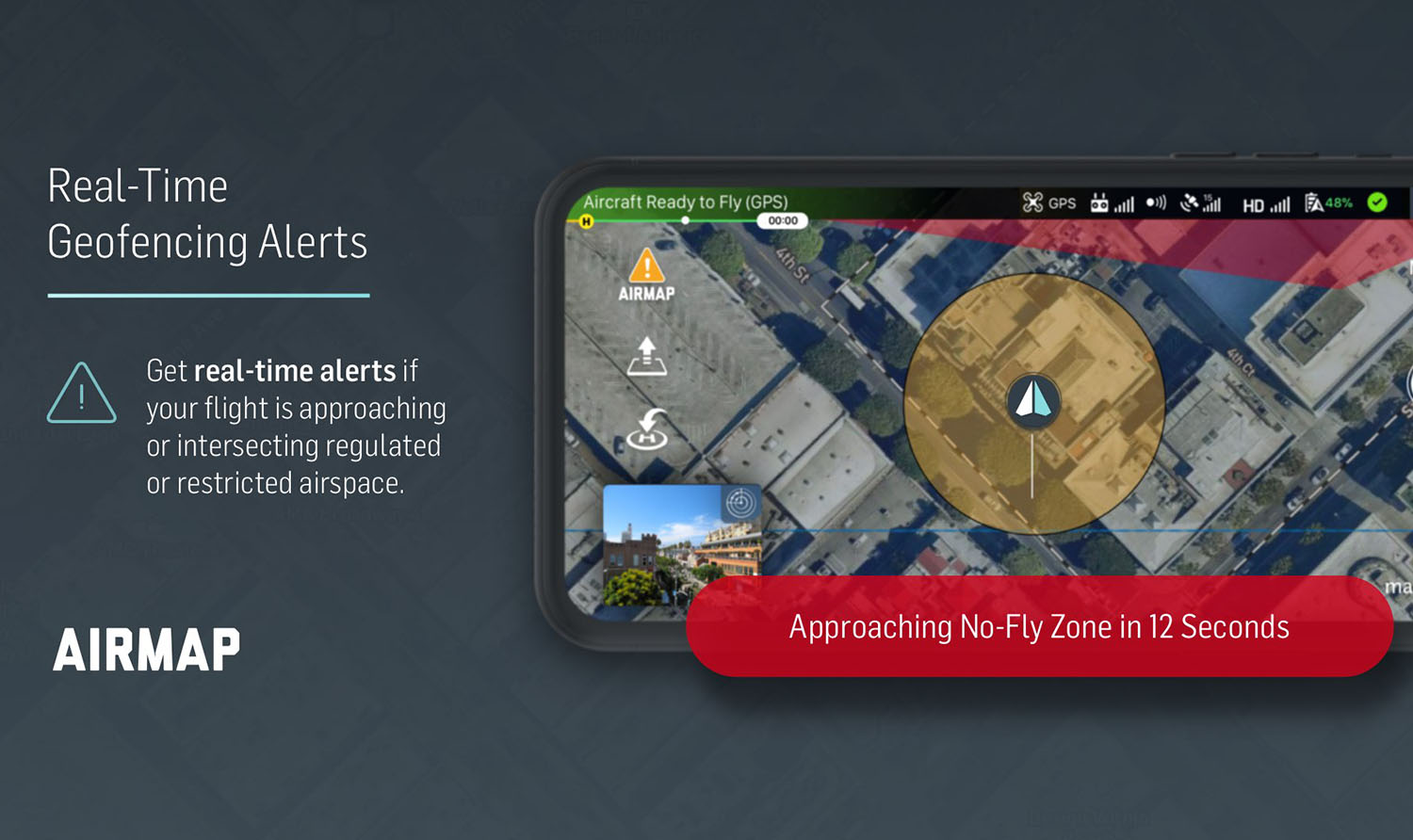 L'app AirMap indique en temps réel les zones interdites aux drones | Lense