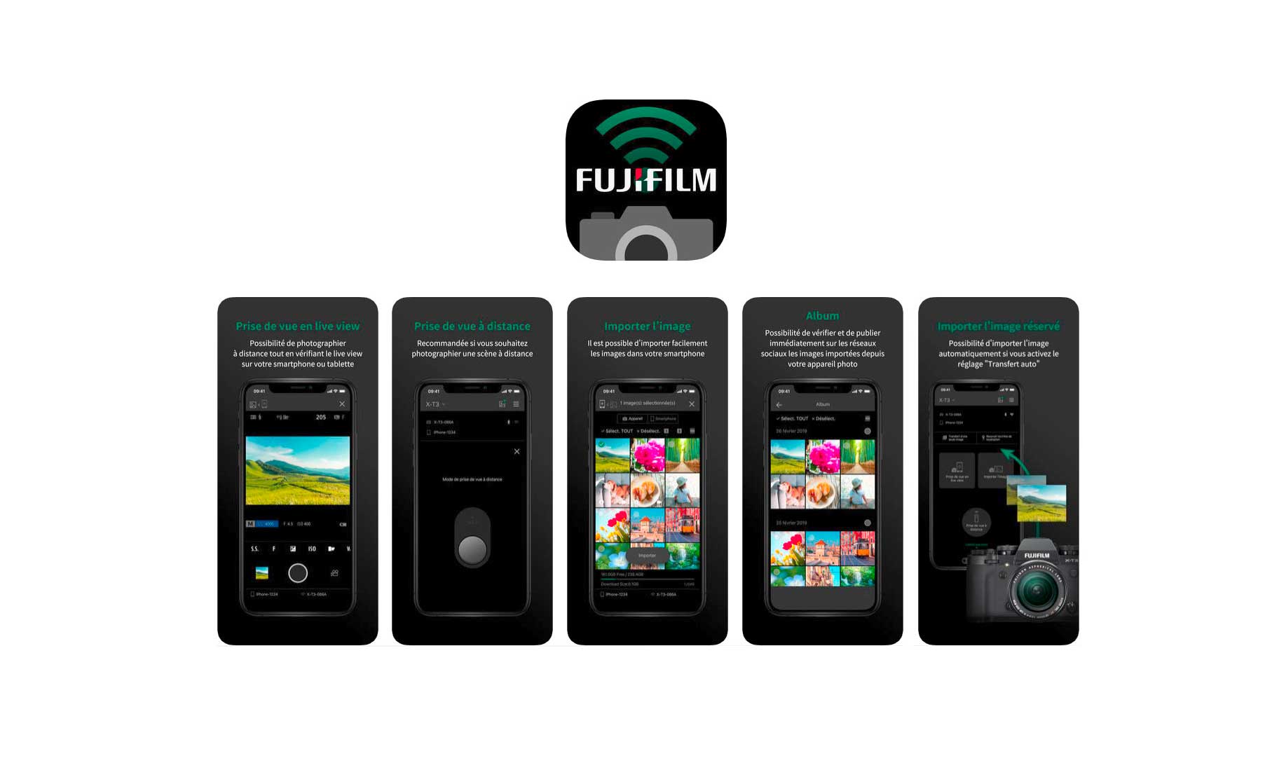 Fujifilm Camera remote passe en version 4.0 Lense