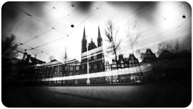 Amsterdam -Tramway on Spui