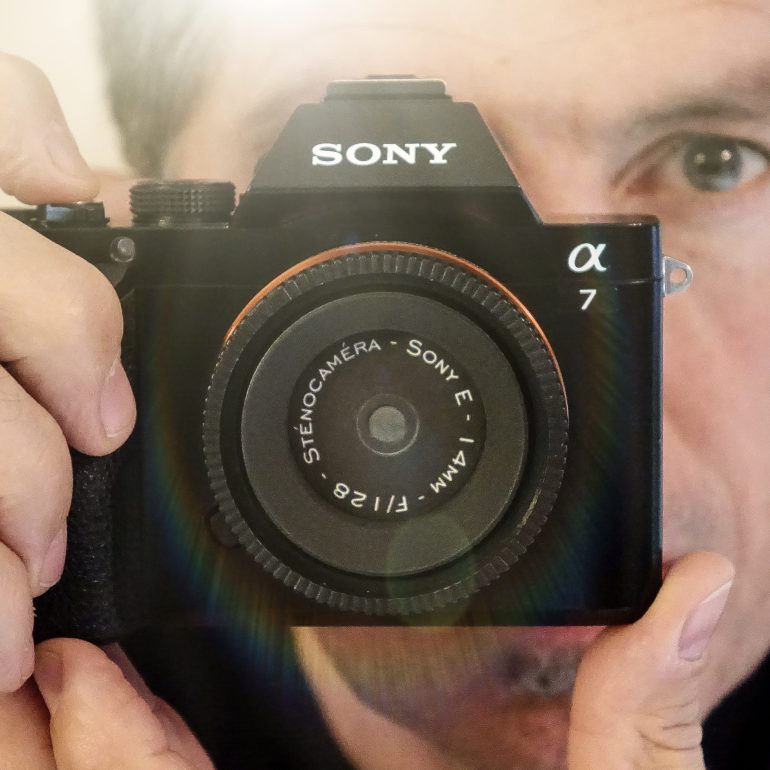 portrait michel claverie avec sony alpha 7 équipé