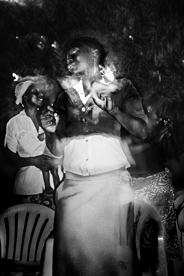 Trance during the evening cult