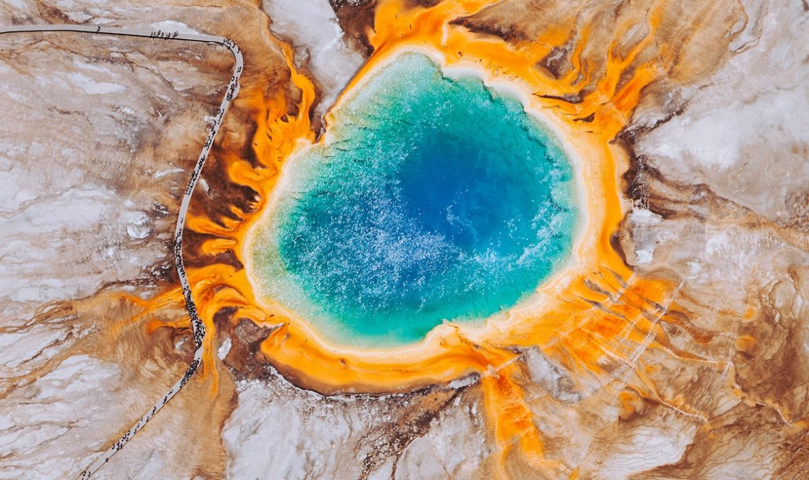 UNESCO-heritage-sites-overhead-Grand-Prismatic-Spring