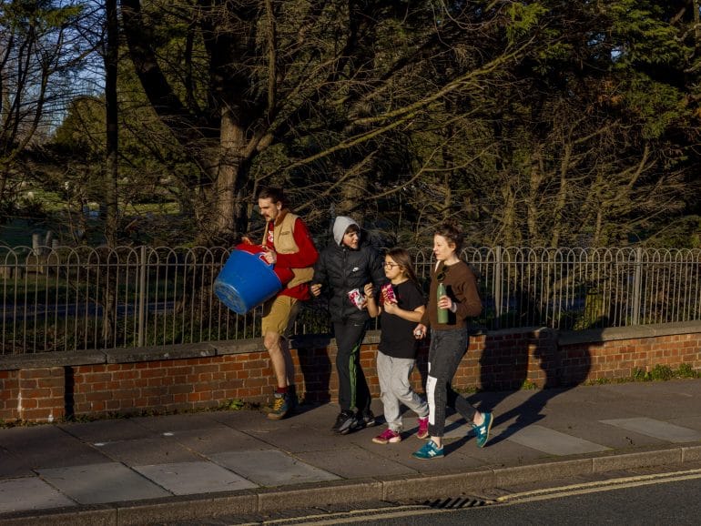 Holding the Baby 2021, Courtesy of Polly Braden