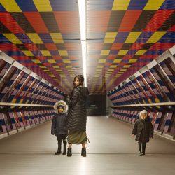 Holding the Baby. Jana with Izaan and Yaana.credit Polly Braden