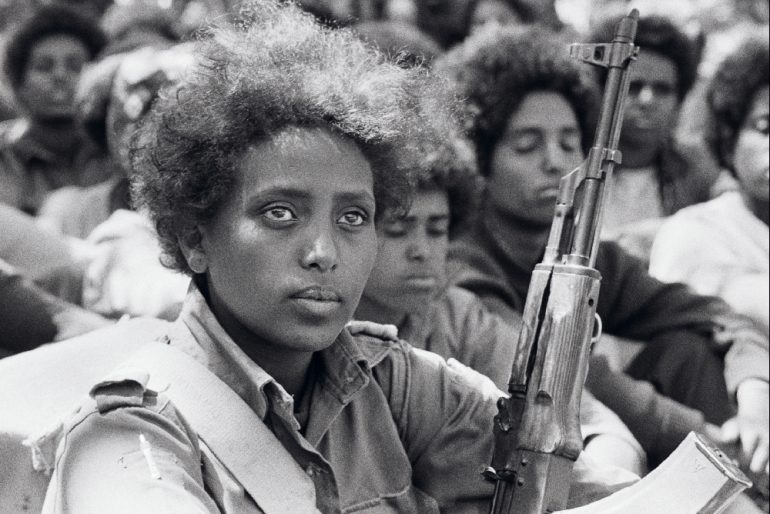 Erythrée, 1975. Combattante du Front de libération de l’Erythrée