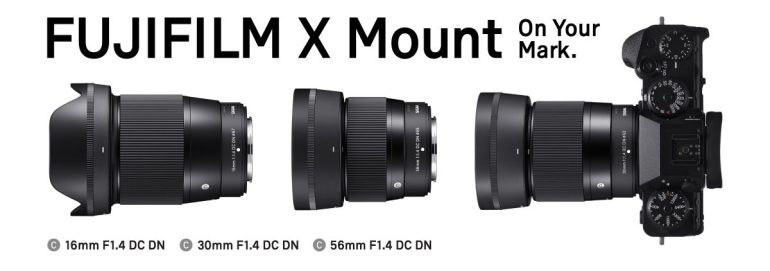 Objectifs Sigma en monture Fujifilm X