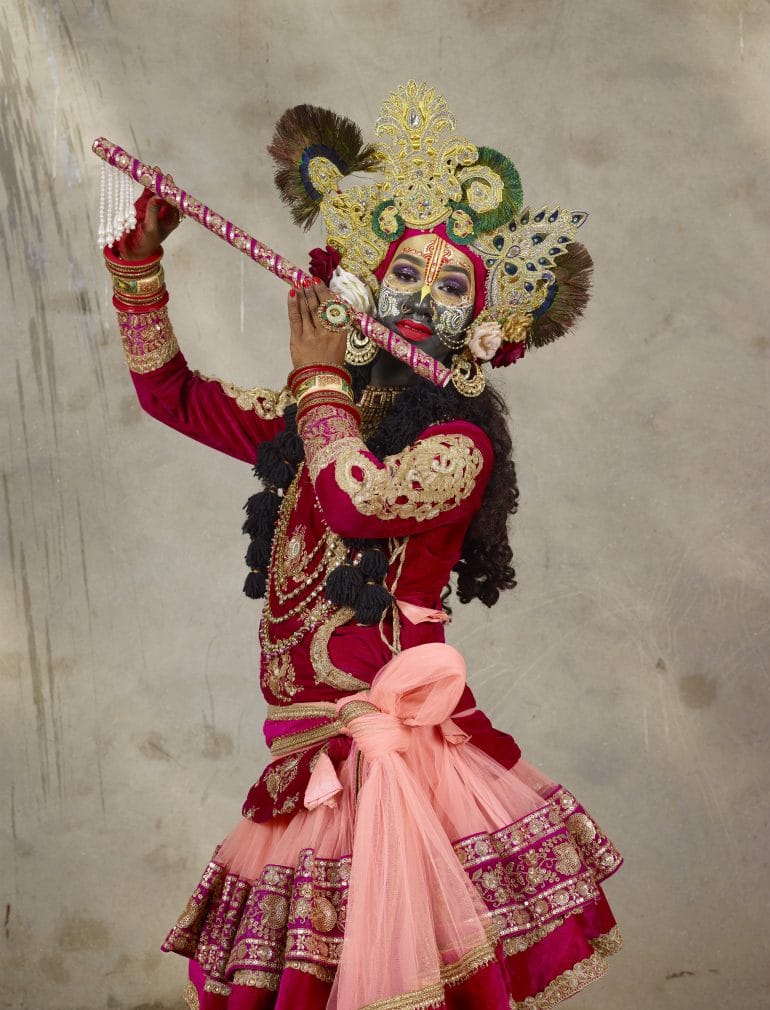 Krishna, Ras Leela - Delhi, Inde - de la série AAM AASTHA © Charles Fréger, 2019-2022