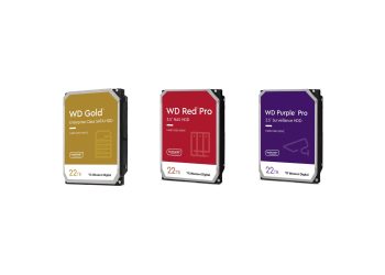 Disques durs Western Digital Gold, Red Pro et Purple Pro de 22 To