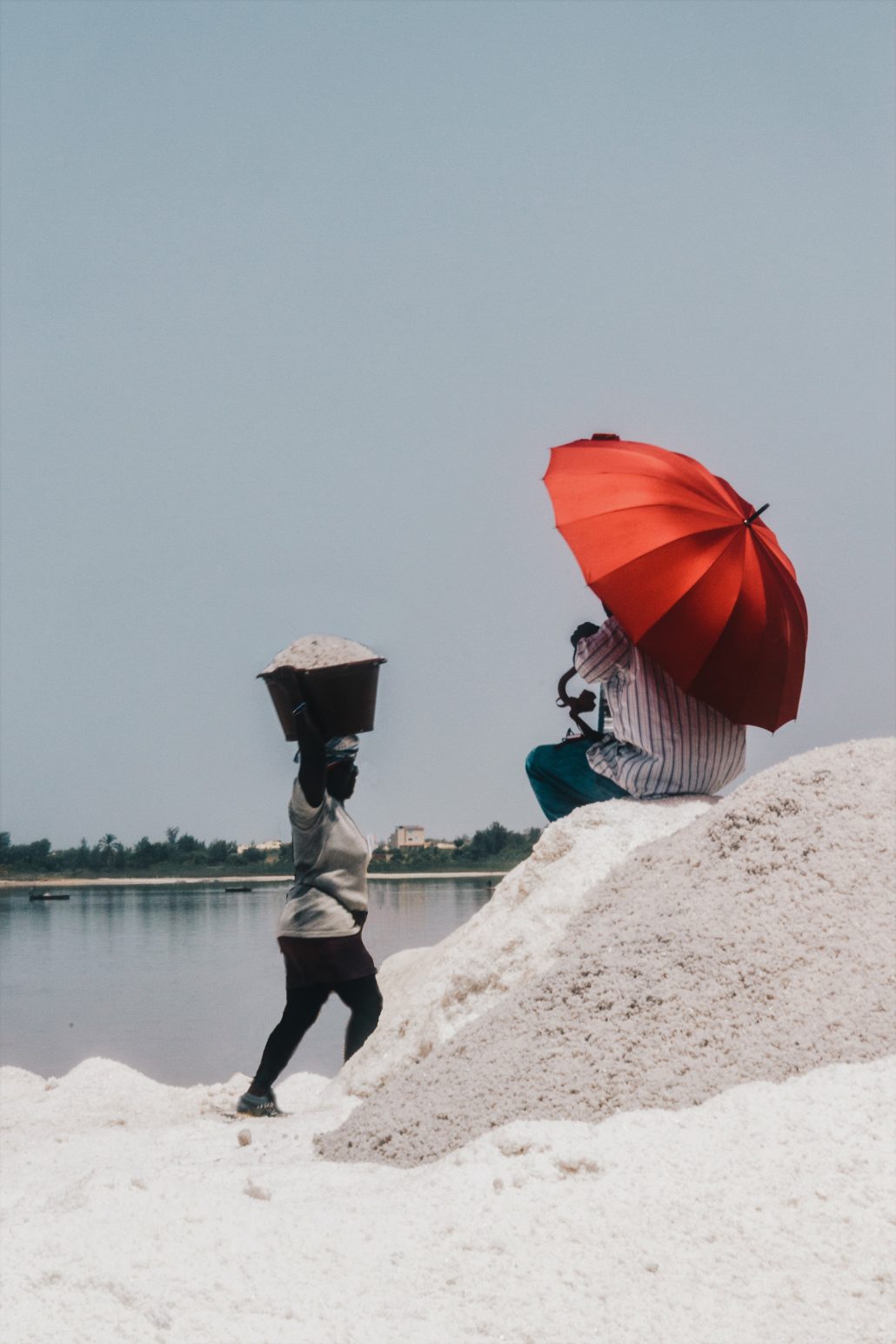 Salt workers