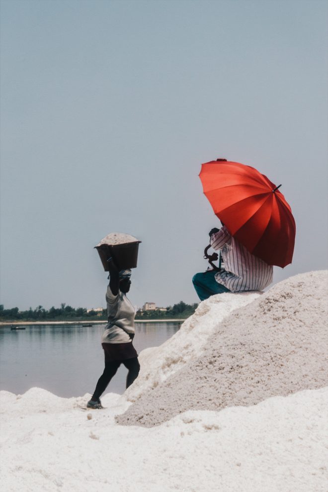 Salt workers