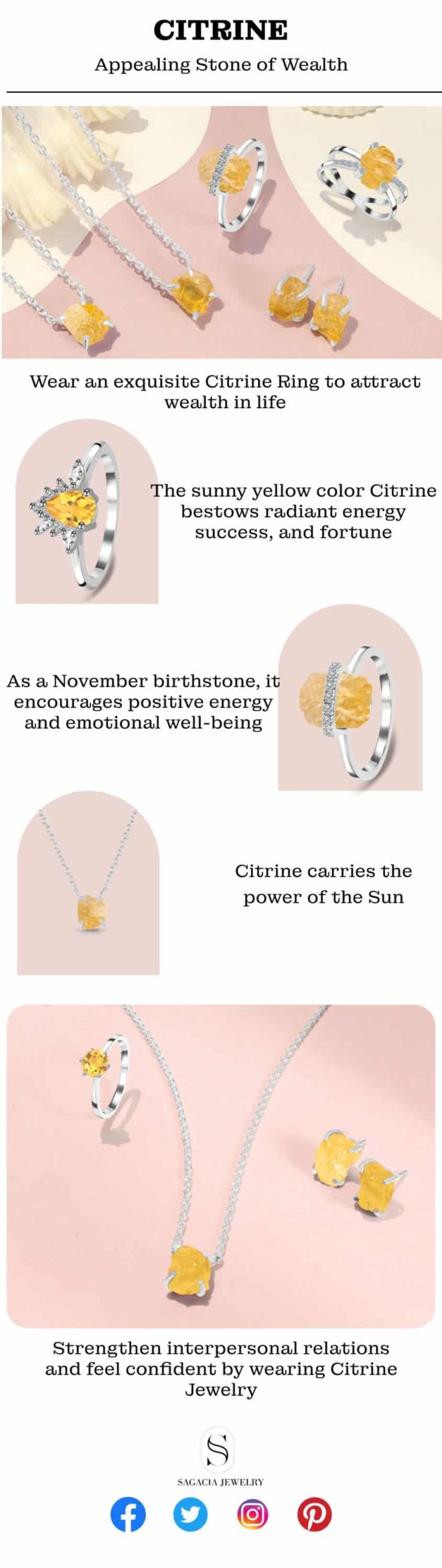 Citrine - Appealing Stone of Wealth