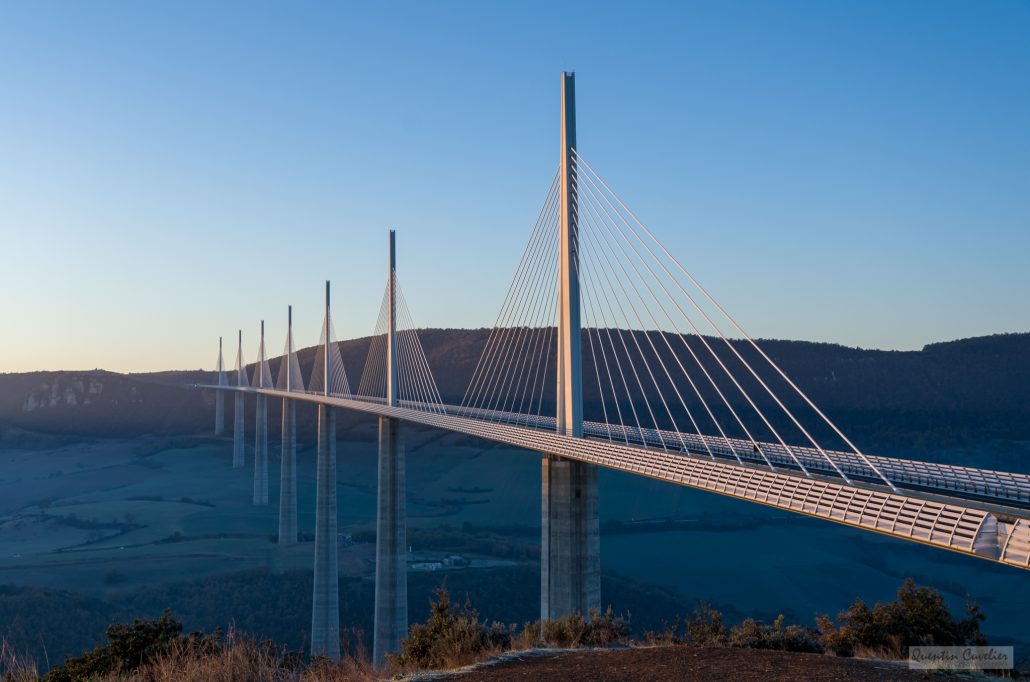 Sunrise – Millau viaduct – Aveyron – France