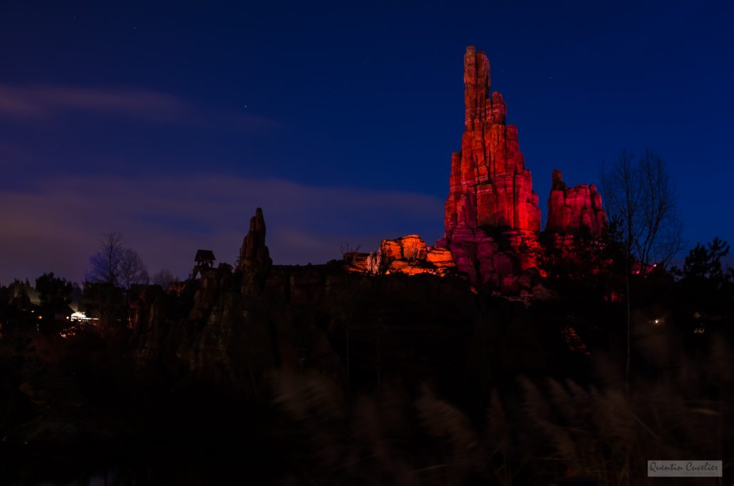 Disneyland at night 2