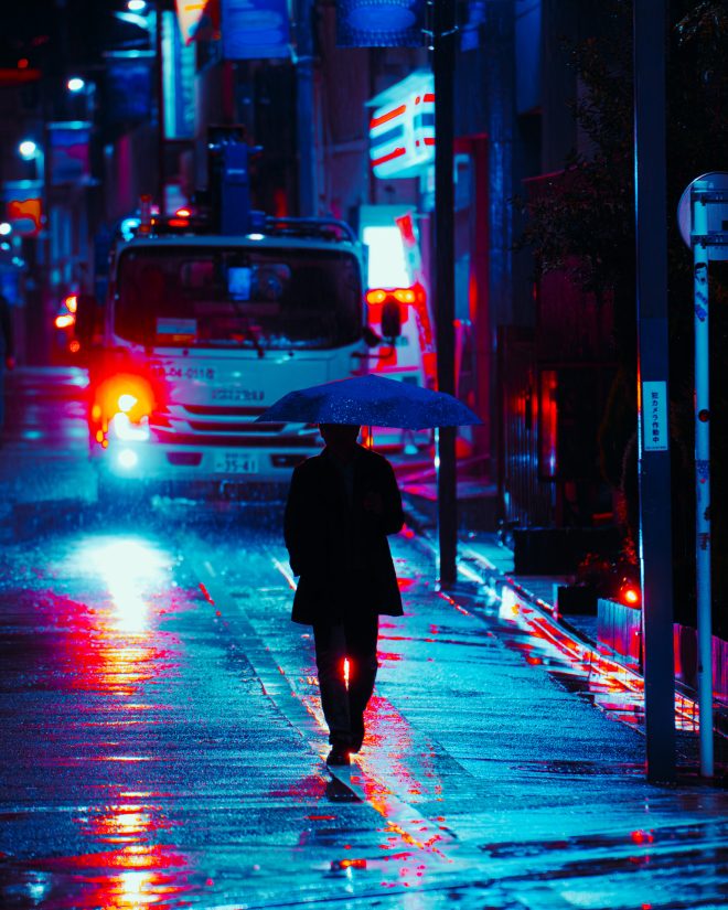 Tokyo Under Rain