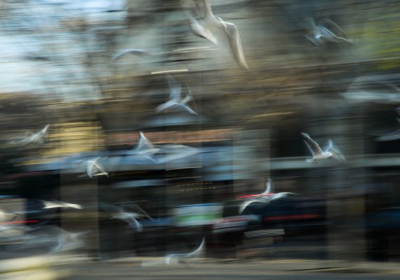 Paris, devant le theâtre de la ville