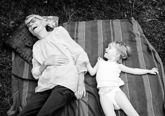 Ma grand-mère en nike