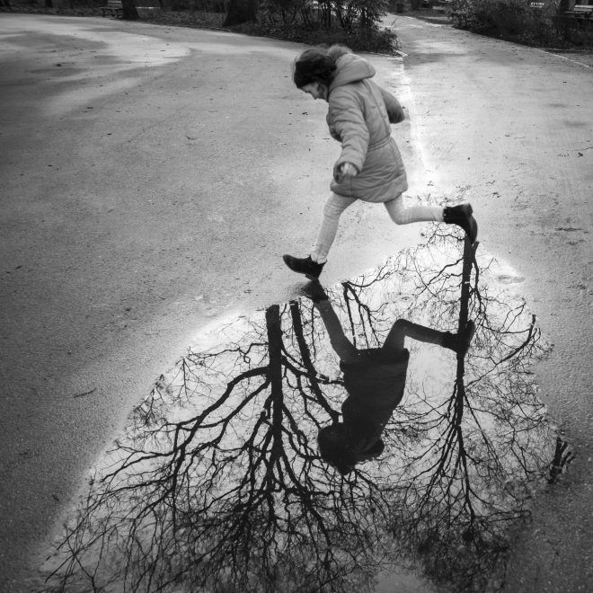 Derrière le parc Saint-Marie