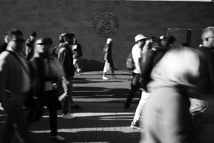 Foule à Roland-Garros